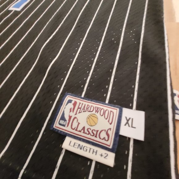 Penny Hardaway - Orlando Magic - Adidas Hardwood Classics Black Jersey (XL) - Picture 3 of 4